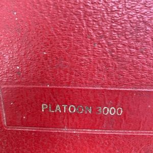 Marine Corp Boot camp platoon 3000 book